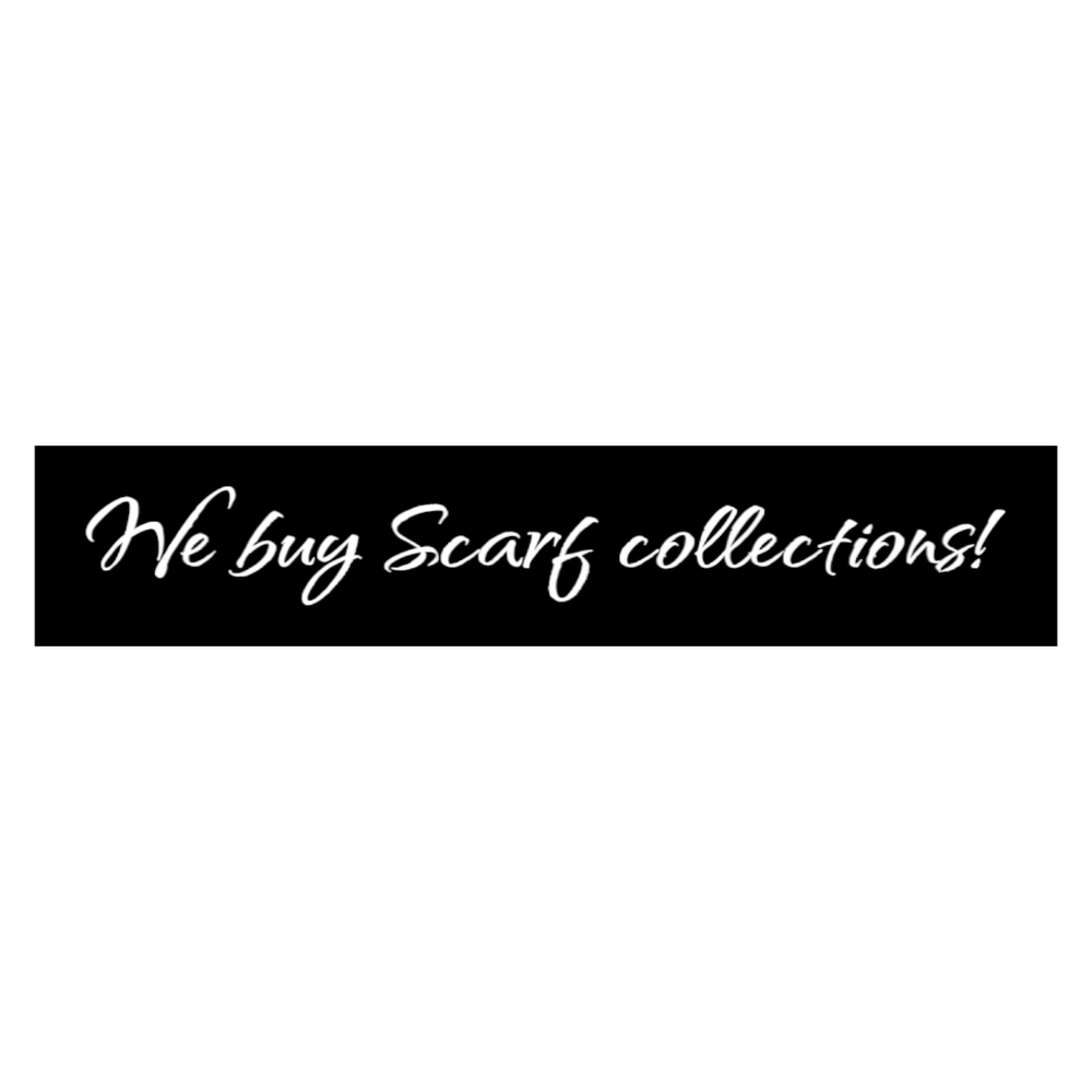 We buy scarves!